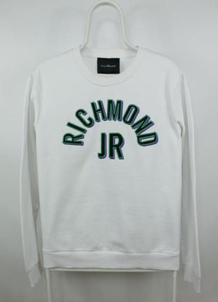 Оригінальний якісний світшот кофта john richmond jr white sweatshirt men's