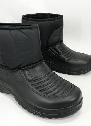 Сапоги мужские 43 размер, резиновые сапоги для слякоти, сапоги резиновые зимний утеплитель