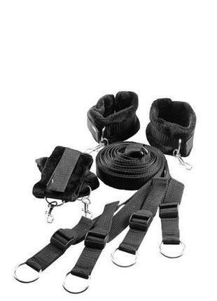 Ременная система для фиксации к кровати blaze bed restraint set1 фото