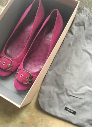 Балетки miu miu оригинал