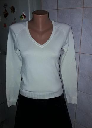 Джемпер фірми "zara", розмір s (білий) і м (чорний). стан відмінний