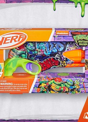 Бластер nerf teenage mutant ninja turtles. нерф ракушка ниндзя4 фото