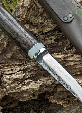 Нож ручной работы якут №333 (сталь х12ф1)2 фото