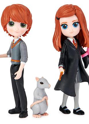 Wizarding world:  ігровий набір 'світ чарівників' (рон, джинні, короста)6 фото