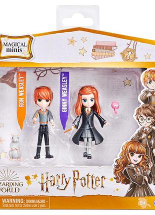 Wizarding world:  ігровий набір 'світ чарівників' (рон, джинні, короста)7 фото