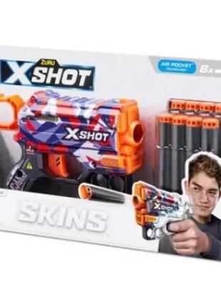 Швидкострільний бластер x-shot skins menace malice (8 патронів), 36515m