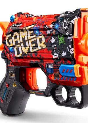 Швидкострільний бластер x-shot skins menace game over  (8 патронів), 36515b