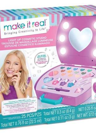 Make it real: великий набір косметики для дітей «салон краси»