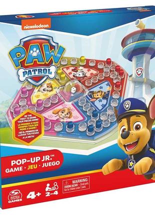 Настільна гра з кнопкою «цуценячий патруль»