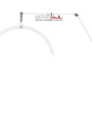 Бестеневая настольная led-лампа на струбцине global fashion hd-m3x белая2 фото