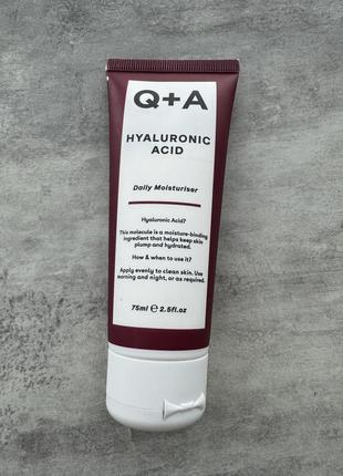 Q+a hyaluronic acid крем для обличчя