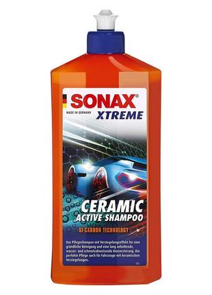 Sonax xtreme активный шампунь ceramic 0,5л