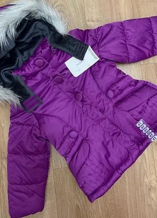 Куртка деми,зима 3-4р 104см