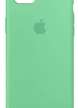 Силіконовий чохол із мікрофіброю всередині iphone 7 plus / 8 plus silicon case #50 spearmint