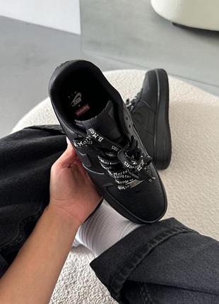 Кроссовки nike air force black supreme 2