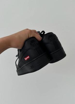 Кроссовки nike air force black supreme 9