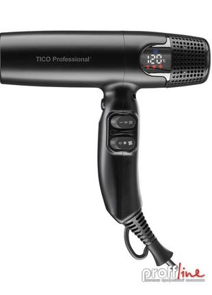 Фен для волосся tico professional hyper sonic 1800 вт чорний (100033)