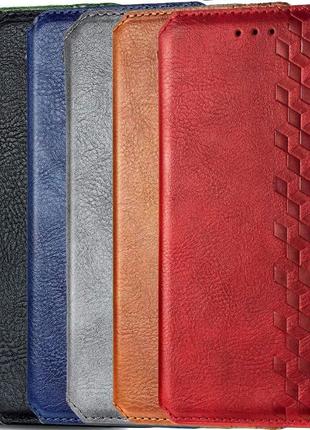 Шкіряний чохол книжка getman cubic (pu) для samsung galaxy m33 5g