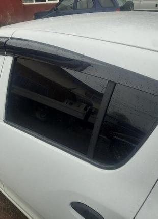 Вітровики (4 шт., sunplex sport) для dacia sandero 2013-2020 рр