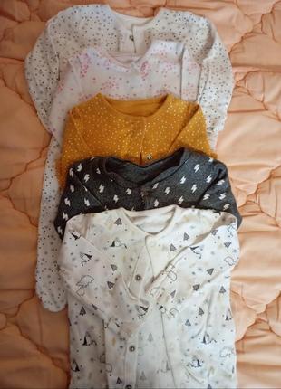 Набор человечка боди 0-6 месяцев