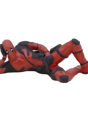 Фігурка deadpool лежачий в машину на стіл антистрес дедпул марвел 10.5х4х3.5