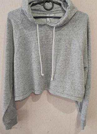 Укороченное женское худи