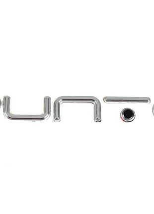 Надпись punto для evo (черная точка, 2037b) для fiat punto grande/evo 2006-2018 гг