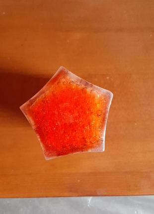 Ваза с подносом, оргстекло, срср.