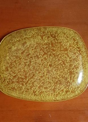 Ваза с подносом, оргстекло, срср.