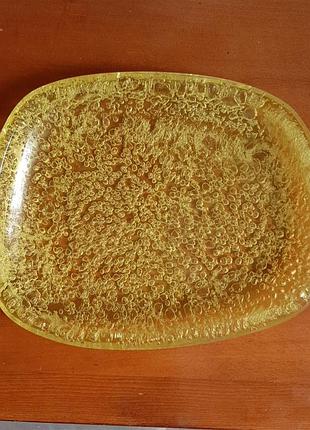 Ваза с подносом, оргстекло, срср.