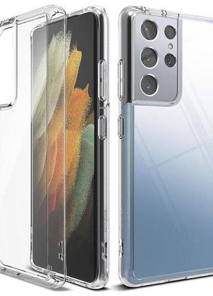 Tpu чохол epic transparent 1,5mm для samsung galaxy s21 ultra