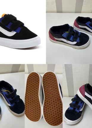 Vans замшевые кеды 25 размер, 16 см стелька