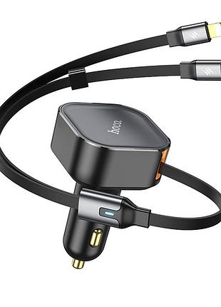 Азп hoco nz13 clever pd30w with telescopic cable type-c to lightning