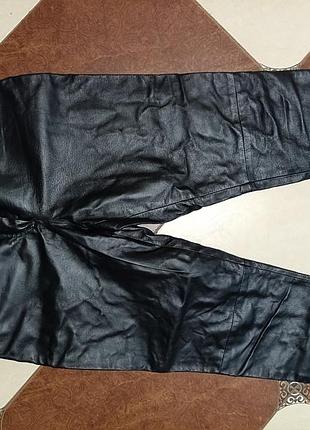 Штани шкіряні