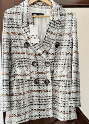 Пиджак в стиле шанель zara s6 фото
