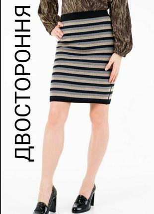 Бренду cotton tommy hilfiger, двухсторонняя, оригинальная женская теплая юбка.
