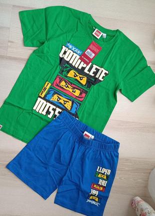 Пижама, комплект lego ninjago 122/128 см