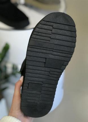 Угги на платформе на липучках