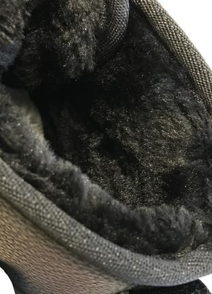 Угги на платформе на липучках