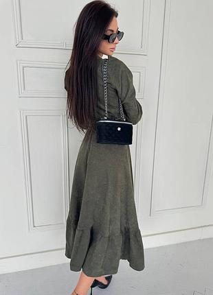Вельветова сукня 9