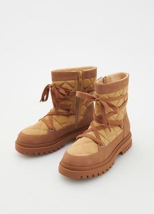 Сапожки теплые, ботинки, ботинки