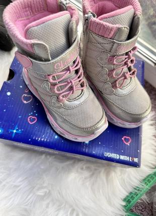 Деми, зимние сапоги skechers 23 р на девочку