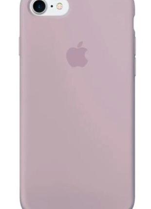 Силіконовий чохол із мікрофіброю всередині iphone 7 plus / 8 plus silicon case #07 lavender