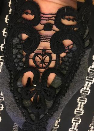 Лосины с вышивкой