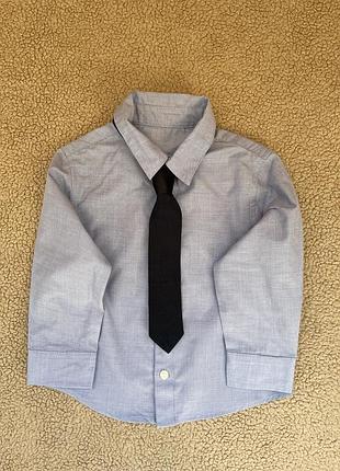 Стильная рубашка с галстуком