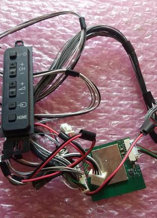 Кнопка включения+оч-порт+модуль wi-fi от тв sony kdl-48w600b