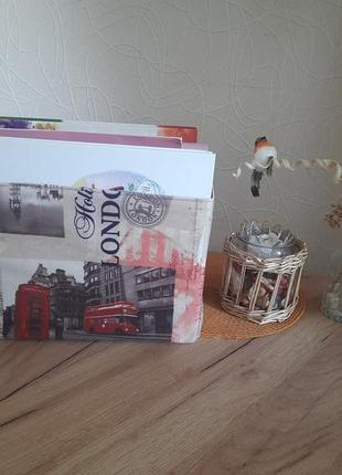 Коробка текстильна2 фото