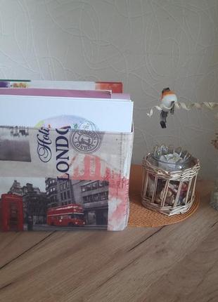 Коробка текстильна