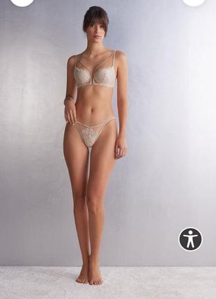 Трусики бразильяно living in luxe от intimissi