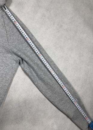 Винтажная серое худи champion с большим лого